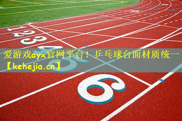 乒乓球台面材质统一